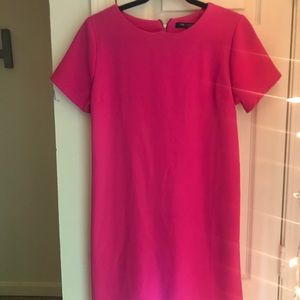 Pink shift dress